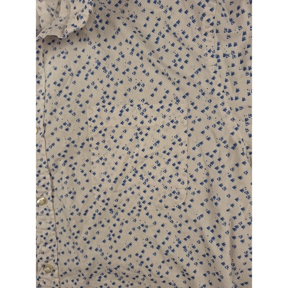 Vineyard Vines Shirt Mens XL Slim Fit Murray Arrowhead Pattern White Preppy Club - Picture 4 of 11